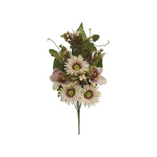 CONJUNTO GERBERA AUTUMN X9-52 CM OCRE