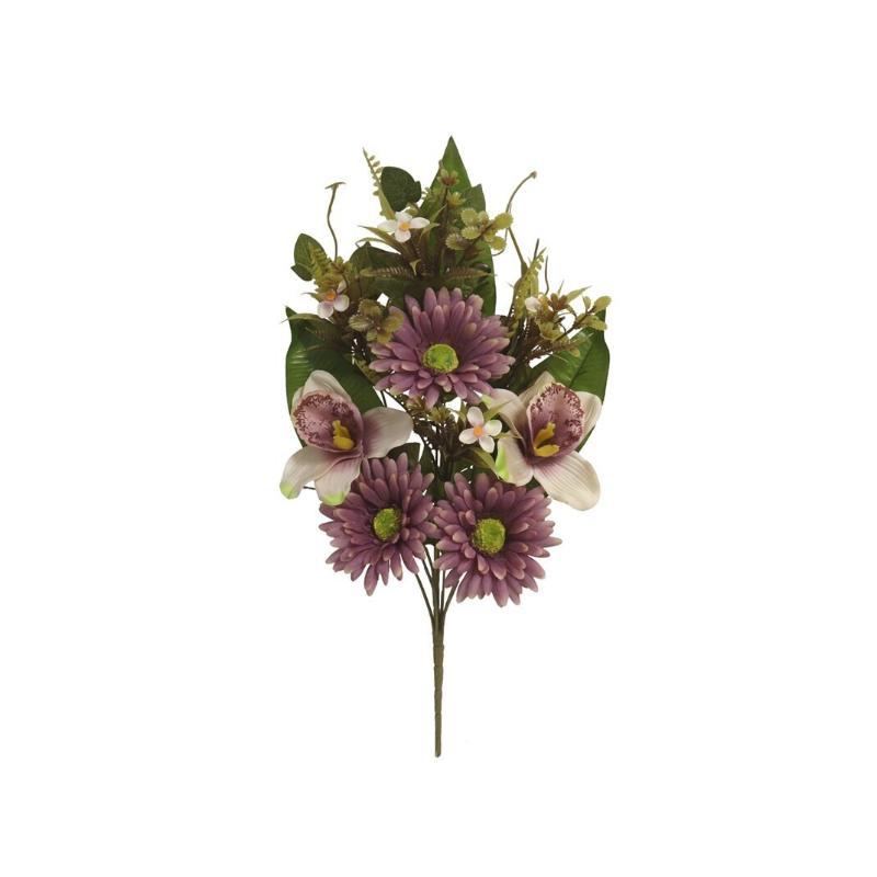 CONJUNTO GERBERA AUTUMN X9-52 CM VIOLETA