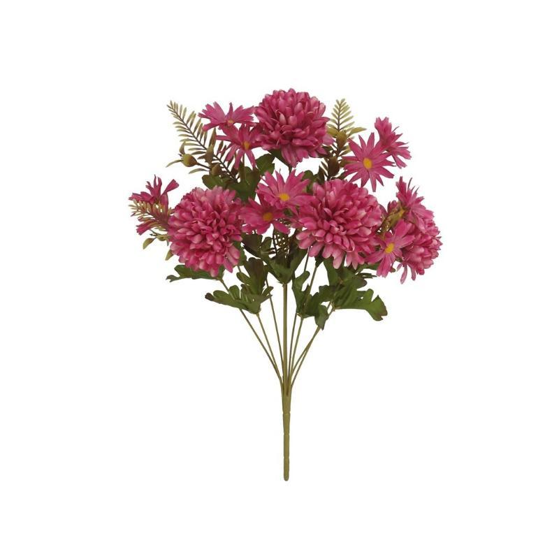 RAMO CRISANTEMOS AUTUMN X9-44 CM FUCSIA
