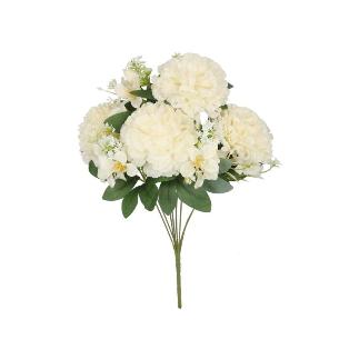 RAMO CLAVEL MIXED X8-45 CM BLANCO