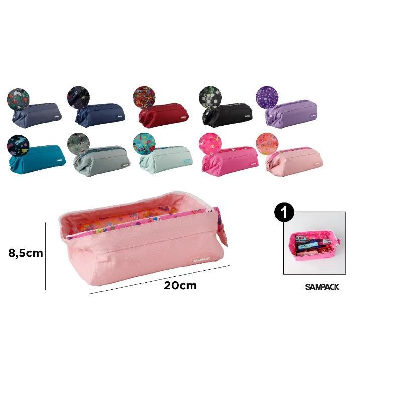 ESTUCHE UNA CREMALLERAS SAMPACK