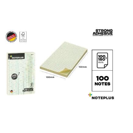 NOTAS ADH AMARILLO 100X150 MM 100H