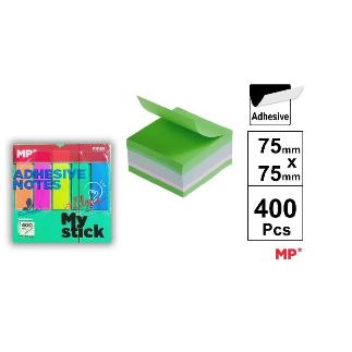 NOTAS ADHESIVAS 75X75 MM 400 HOJAS
