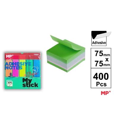 NOTAS ADHESIVAS 75X75 MM 400 HOJAS