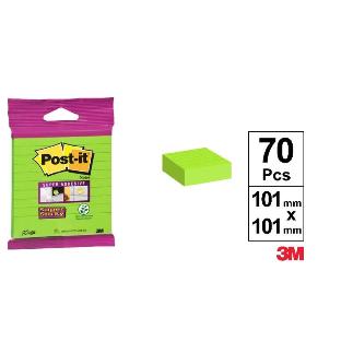 POS-IT BLOCK NOTAS SUPER STICKY CON LIN