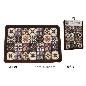 ALFOMBRA ALVE 50X80 Nº 3 MARRON AZ