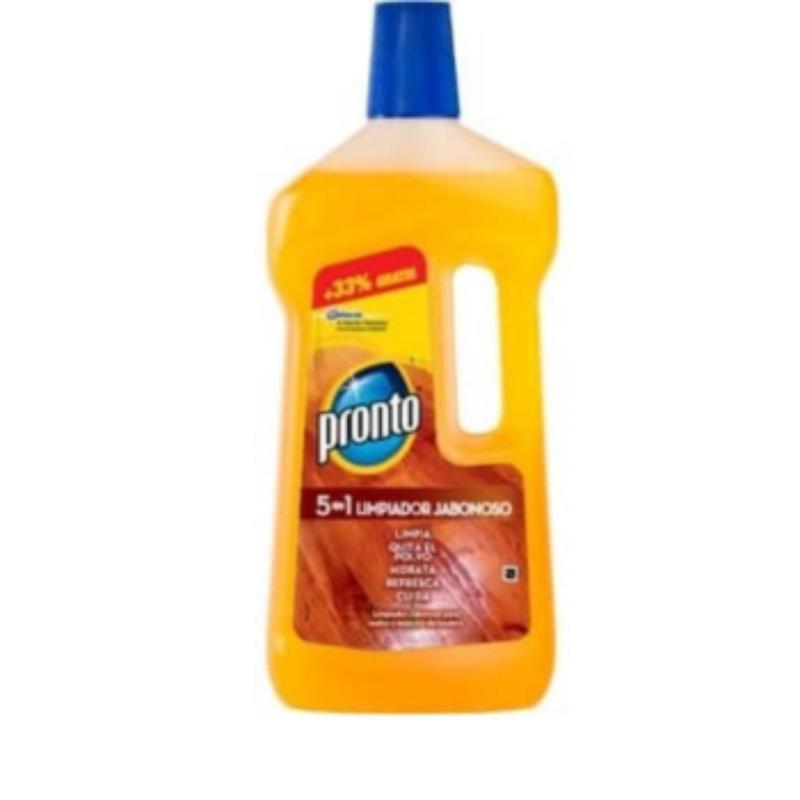 PRONTO LIMP MUEBLES JABONOSO 750 + 33 ML
