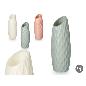 JARRON CONICO PUNTOS CORTE PLAST SURT 3 COL 20.5 CM