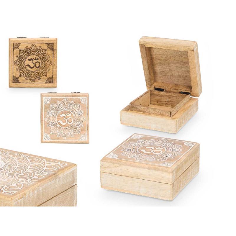 CAJA CUADRADA PEQ OM SURT 2 COL