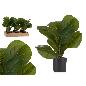 PLANTA ARTIFICIAL MACETA PLASTICO NEGRO