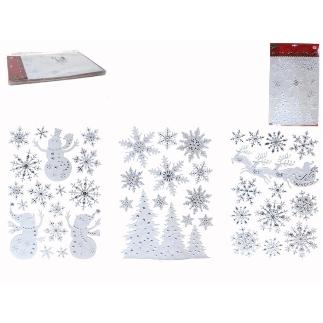 PLANTILLAS SILUETAS VENTANA 42X30 CM 3 SURT
