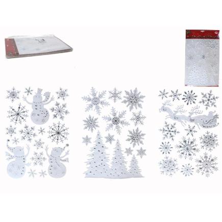 PLANTILLAS SILUETAS VENTANA 42X30 CM 3 SURT