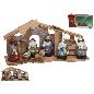 NACIMIENTO INFANTIL 5 FIGURAS 1 LED 31 CM