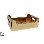 CAJA CARTON ORO METALIZADO 30X20X10 CM