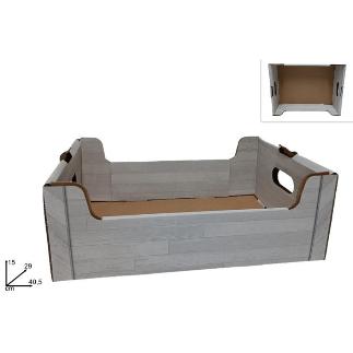 CAJA CARTON BLANCA 40.5X29X15 CM