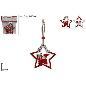 COLGANTE ESTRELLA MADERA CON GNOMO SET 2 PZAS 2 COL