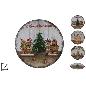 BAJO PLATO 40 CM DECORACION GALLETAS 3 SRT