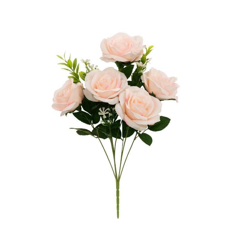 RAMO PEONIA GIGANTE X9 46 CM ROSA