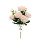 RAMO PEONIA GIGANTE X9 46 CM ROSA