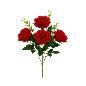RAMO PEONIA GIGANTE X9 46 CM ROJO