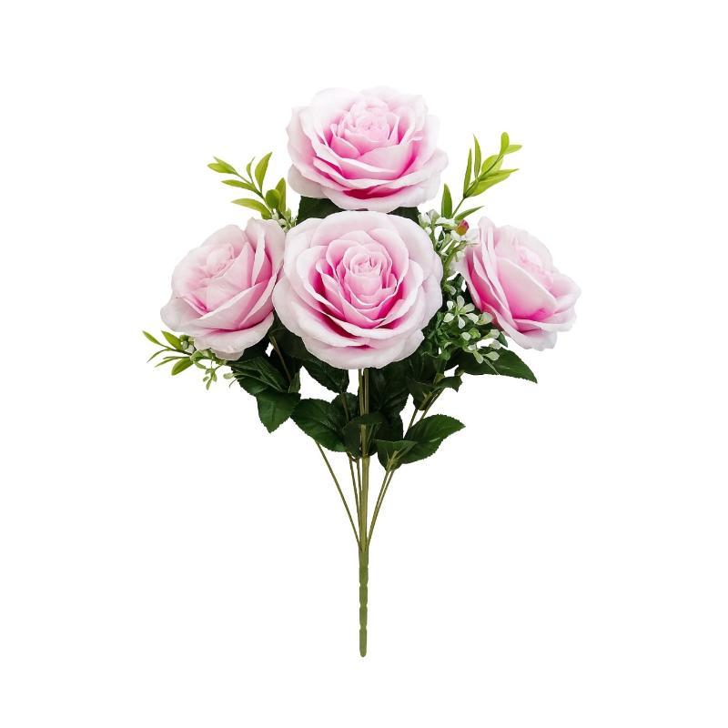 RAMO PEONIA GIGANTE X9 46 CM LILA