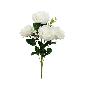 RAMO PEONIA GIGANTE X9 46 CM CREMA