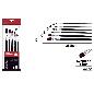PINCEL PROFESIONAL 6 UDS ARTIX