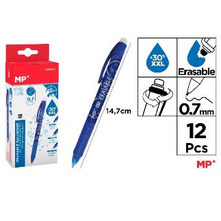 BOLIGRAFO BORRABLE AZUL 0.7 MM