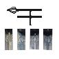 DOBLE BARRA EXTENSIBLE (SIN ANILLAS) 160X310 CM 16 DIAM 19 DIAM
