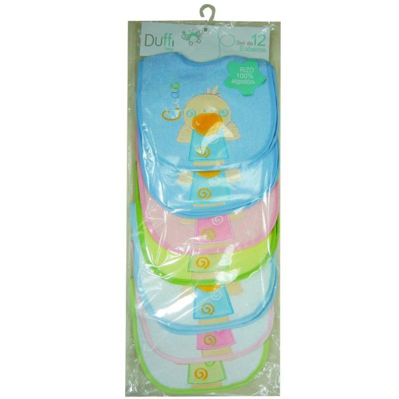 BABERO VELCRO BORDADO+ E.V.A ( 12 PZAS) 20X32 CM