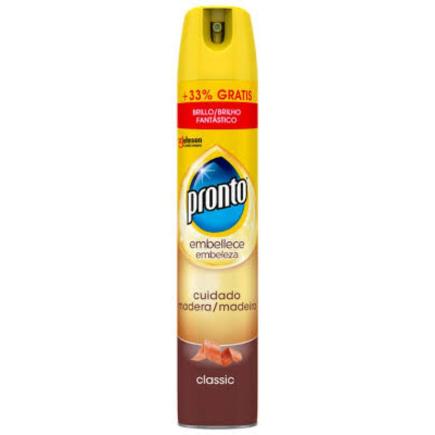 PRONTO LIMP JABONOSO MADERA 18 ONZAS 300 ML