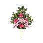 CONJUNTO ROSA-AZUCENA X12-56 CM FUCSIA