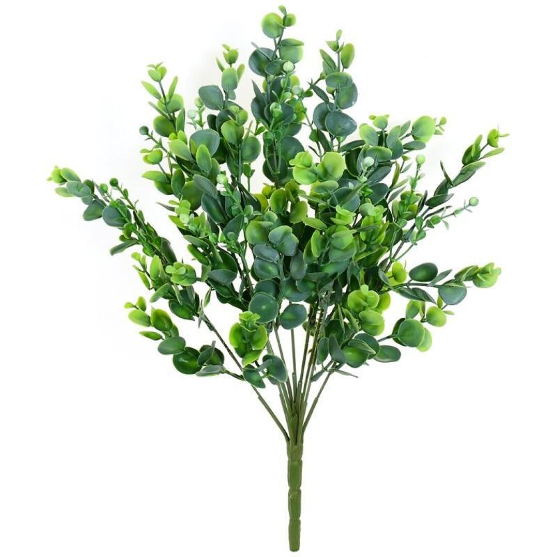 RAMO RELLENO EUCA/BOLAS X9-47 CM BLANCO