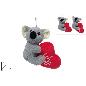 PELUCHE KOALA 23 CM CON CORAZON 2SS