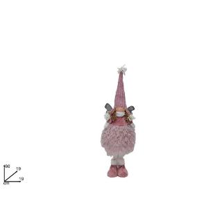 ANGEL 60 CM CON TRAJE ROSA