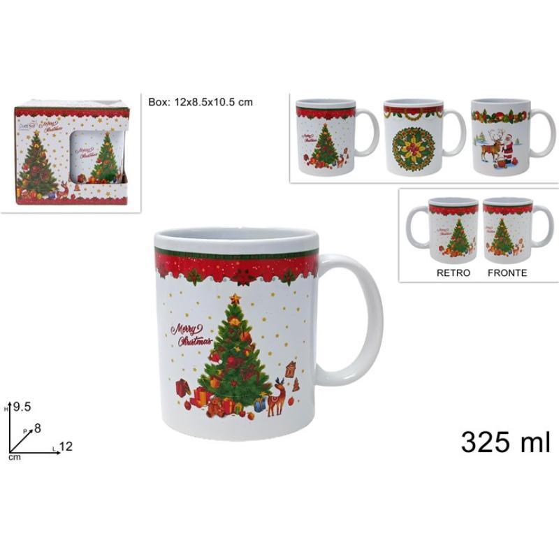 TAZA MUG 325 CC DEC NAVIDAD