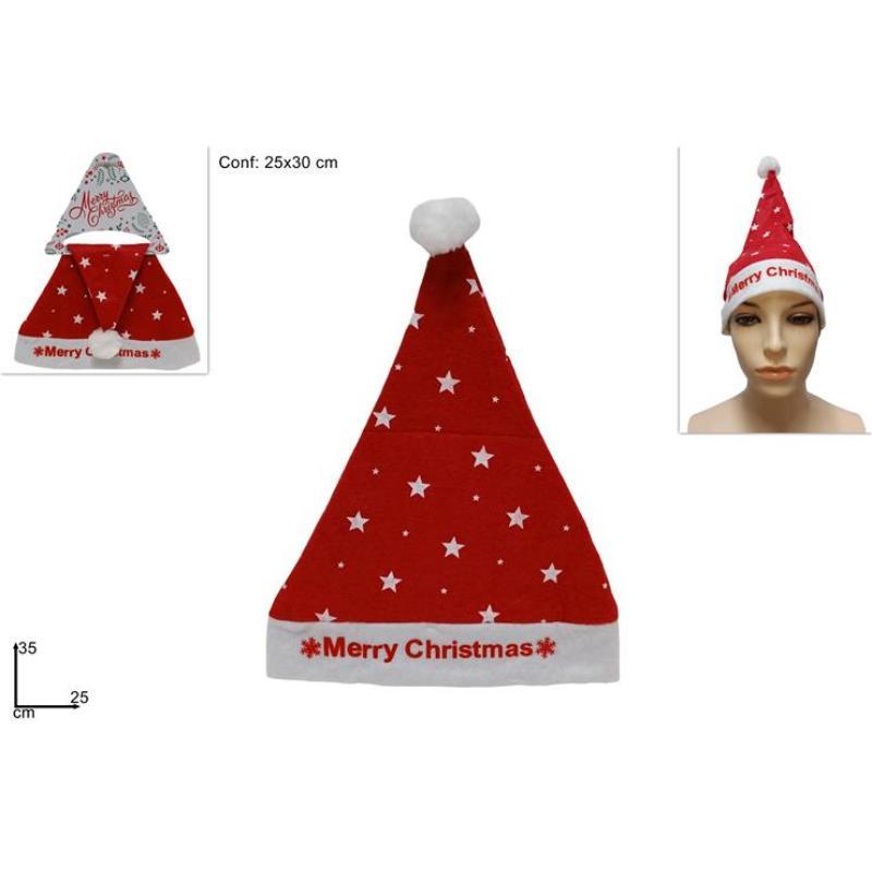 GORRO NAVIDEÑO C/ESTRELLAS