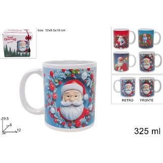 TAZA PAPA NOEL 325 ML