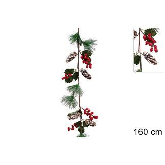 GUIRNALDA 160 CM BAYAS Y PIÑAS