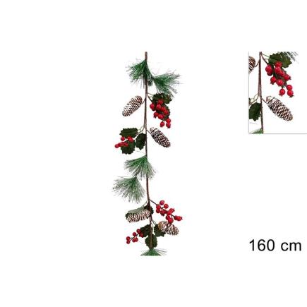 GUIRNALDA 160 CM BAYAS Y PIÑAS