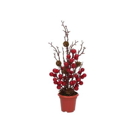 MACETA BAYAS RUBY 34 CM