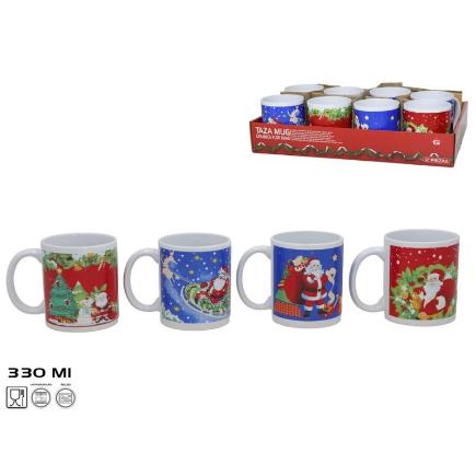 TAZA MUG NAVIDAD 330 ML 4 DISEÑOS N 2