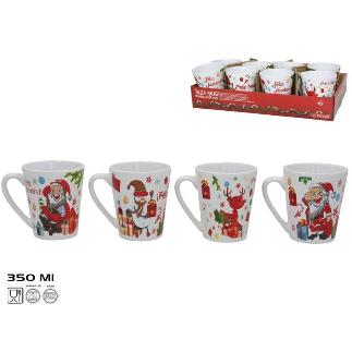 TAZA MUG XMAS 350 ML 4 DISEÑOS N 5