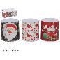 HUCHA XMAS 13.5X13.5 CM 3 SURT