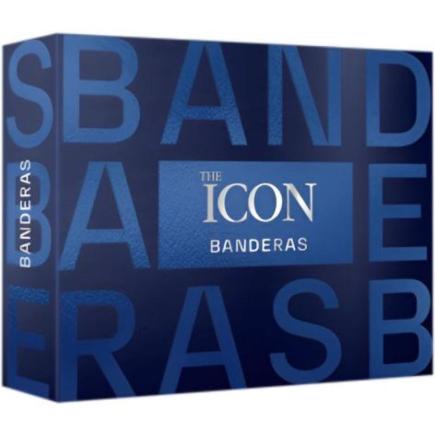 ANTONIO BAND THE ICON VAPO 50 ML + MASAJE 75 ML ESTUCHE