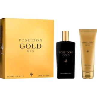 I.ESPAÑOL POSEIDON GOLD EDT 100 ML + AFTER SHAVE 100 ML