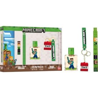 MINECRAFT EDT 50 ML VAPO+LLAVERO+PULSERA
