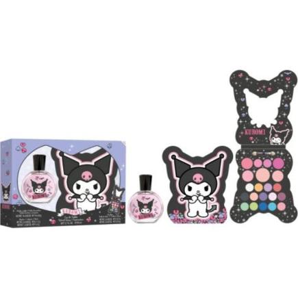 KUROMI EDT VAPO 50 ML+PALETA SOMBRAS/BRILLO LABIOS