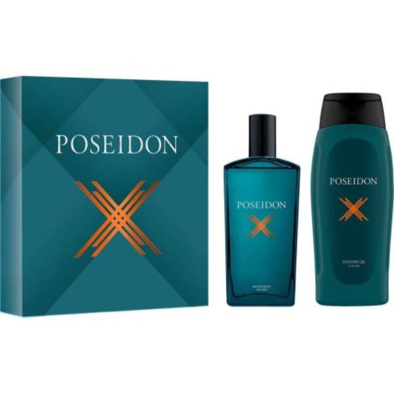 I.ESPAÑOL POSEIDON X EDT 100 ML +GEL 250 ML ESTUCHE