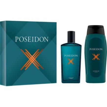 I.ESPAÑOL POSEIDON X EDT 100 ML +GEL 250 ML ESTUCHE